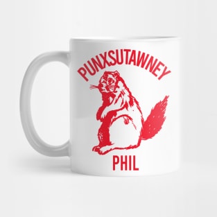 Punxsutawney Phil , Groundhog Day Mug